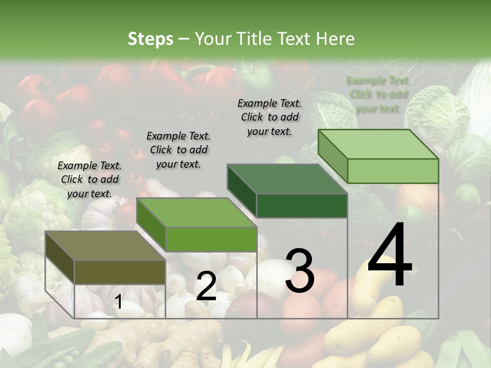 Aubergine Cauliflower Nutrition PowerPoint Template