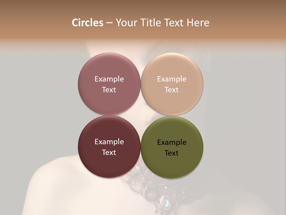 Elegance Individuality People PowerPoint Template