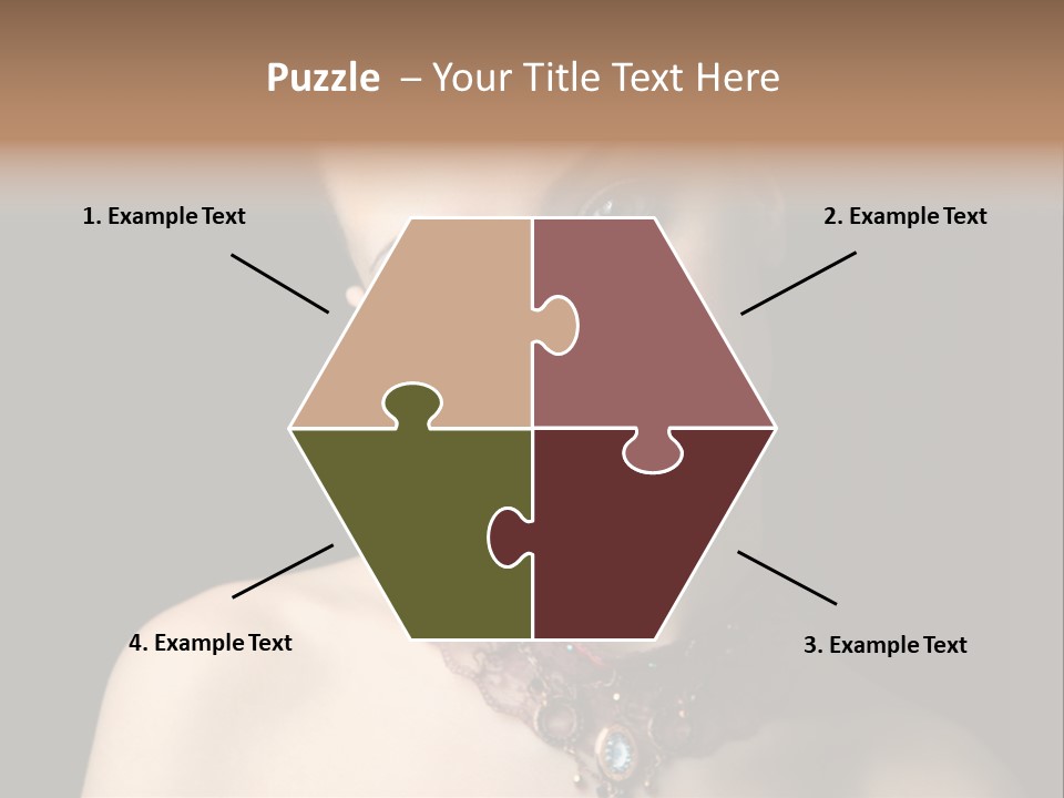 Elegance Individuality People PowerPoint Template