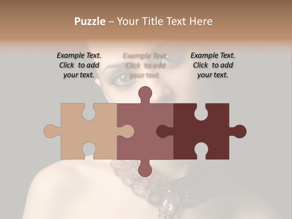 Elegance Individuality People PowerPoint Template