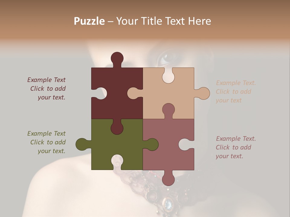 Elegance Individuality People PowerPoint Template