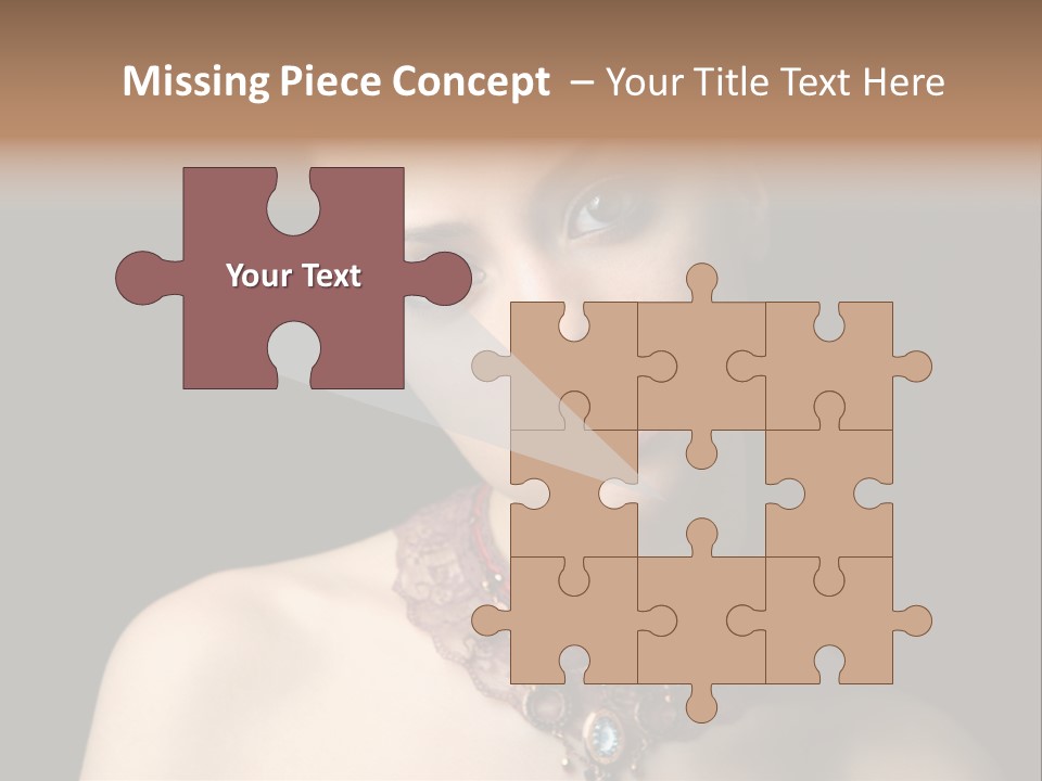 Elegance Individuality People PowerPoint Template