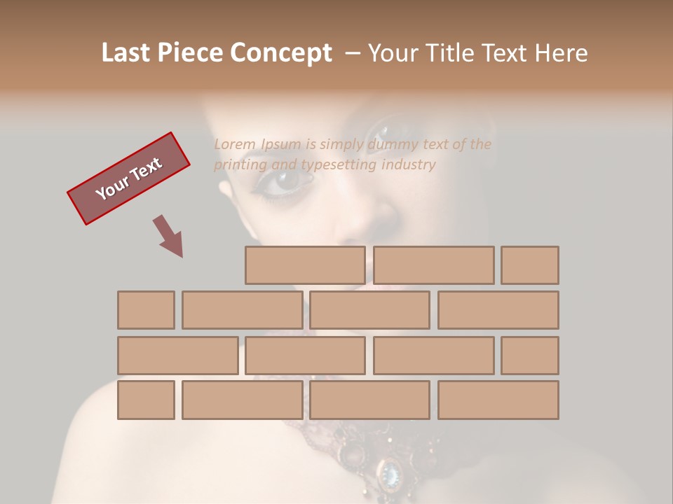 Elegance Individuality People PowerPoint Template