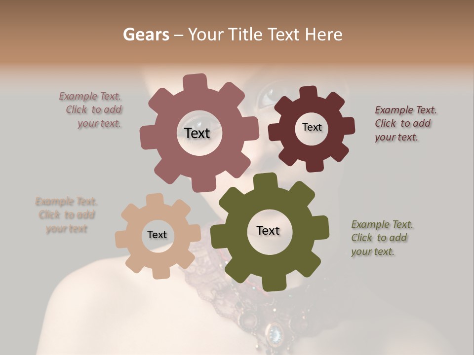 Elegance Individuality People PowerPoint Template