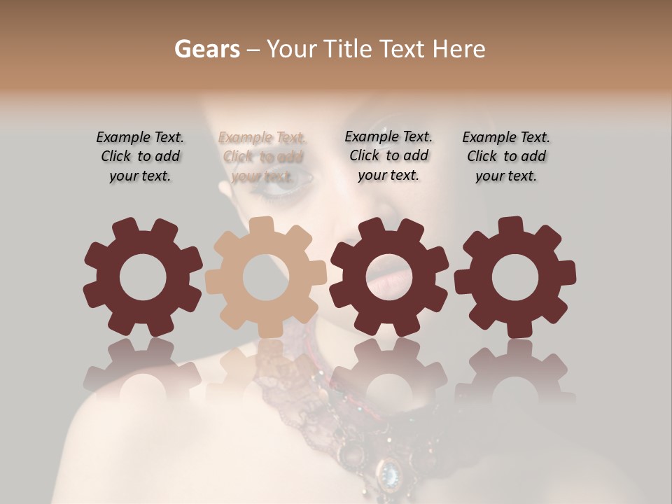 Elegance Individuality People PowerPoint Template