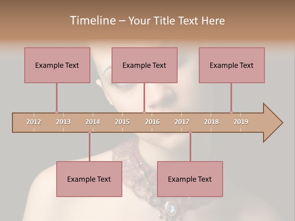 Elegance Individuality People PowerPoint Template
