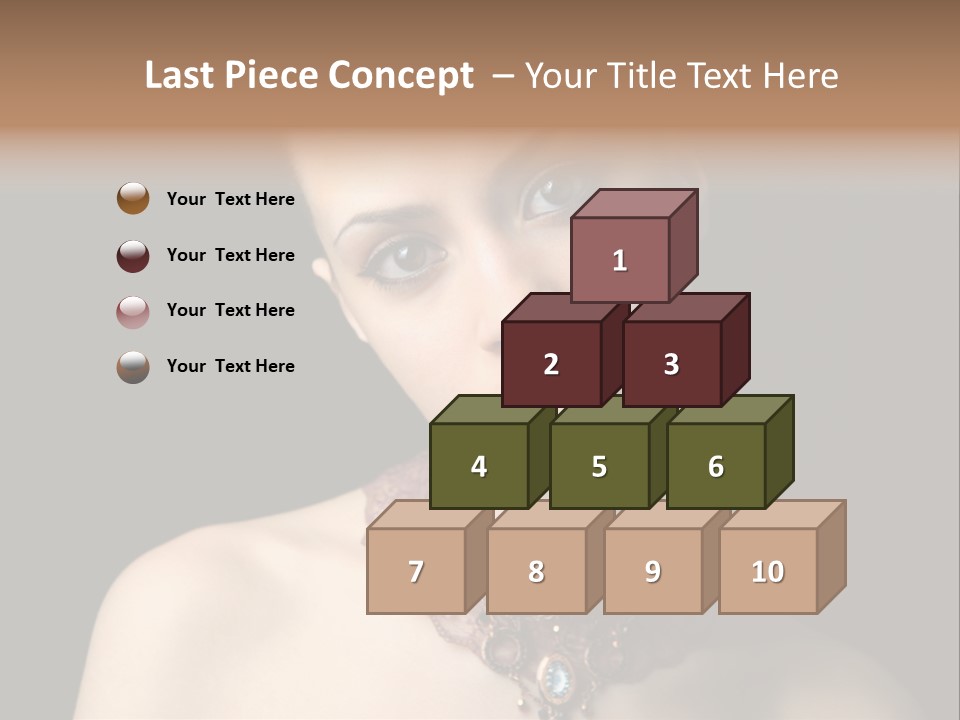 Elegance Individuality People PowerPoint Template