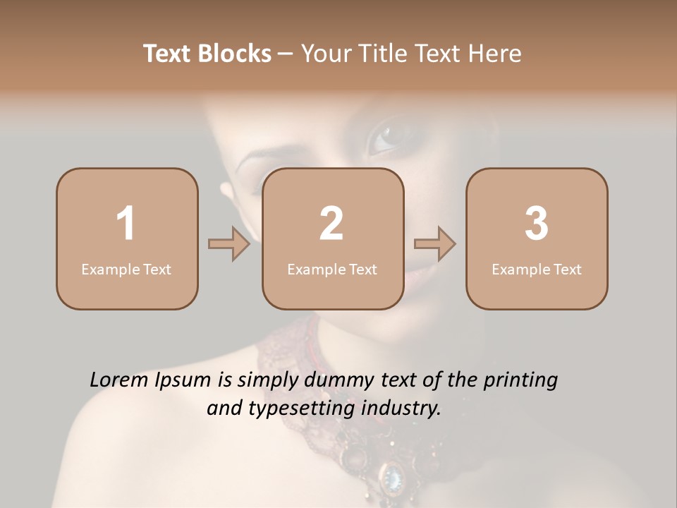 Elegance Individuality People PowerPoint Template