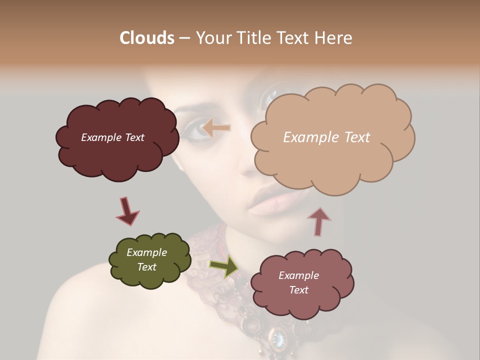 Elegance Individuality People PowerPoint Template