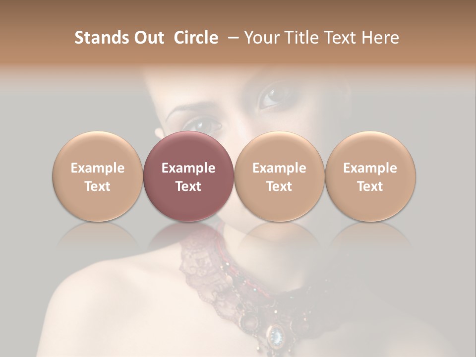 Elegance Individuality People PowerPoint Template