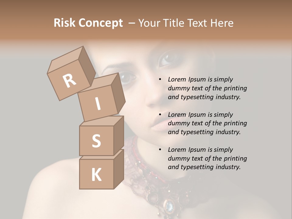 Elegance Individuality People PowerPoint Template