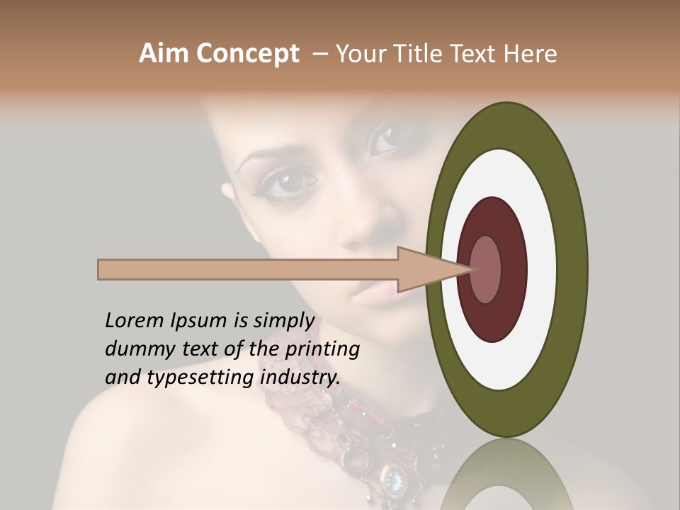 Elegance Individuality People PowerPoint Template