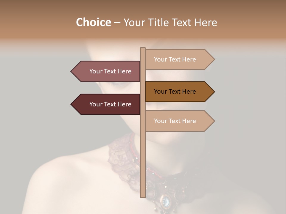 Elegance Individuality People PowerPoint Template