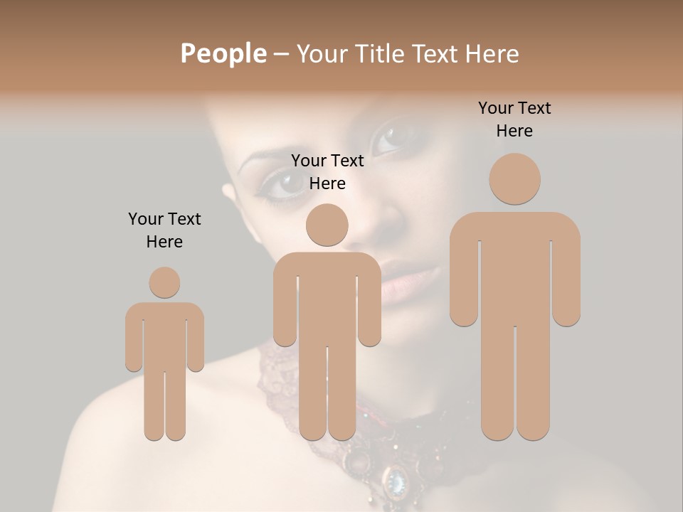 Elegance Individuality People PowerPoint Template