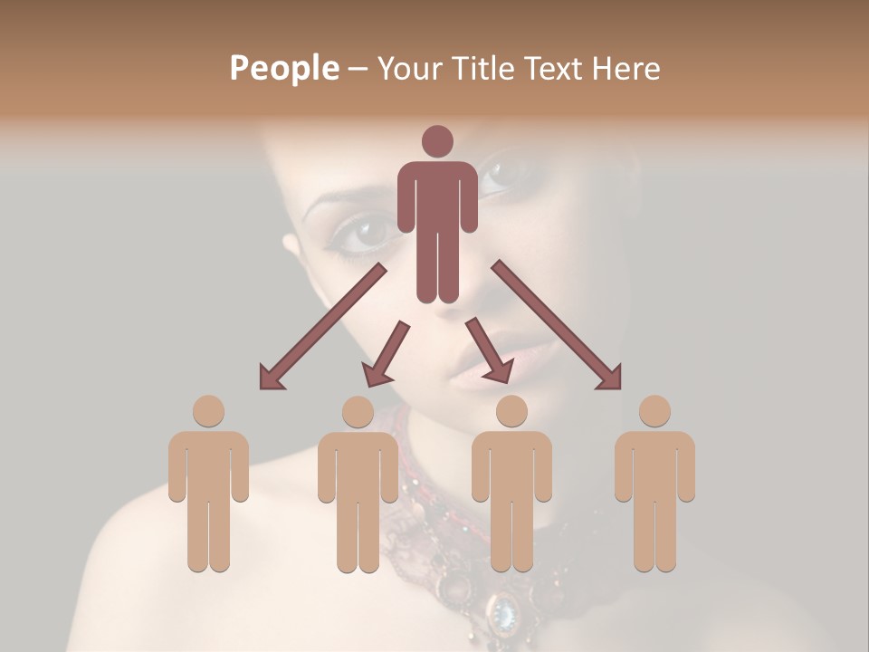 Elegance Individuality People PowerPoint Template