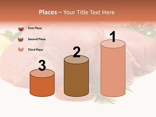 Chicken Macro Rosemary PowerPoint Template