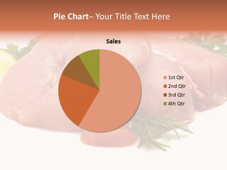 Chicken Macro Rosemary PowerPoint Template