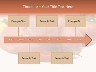 Chicken Macro Rosemary PowerPoint Template