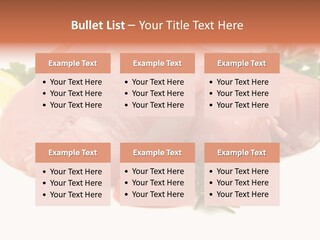 Chicken Macro Rosemary PowerPoint Template