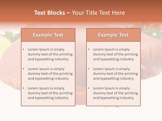 Chicken Macro Rosemary PowerPoint Template