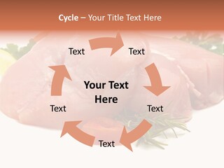 Chicken Macro Rosemary PowerPoint Template