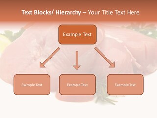 Chicken Macro Rosemary PowerPoint Template