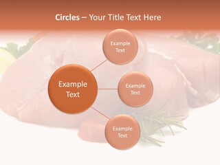 Chicken Macro Rosemary PowerPoint Template