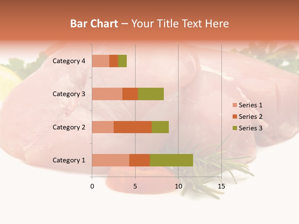 Chicken Macro Rosemary PowerPoint Template