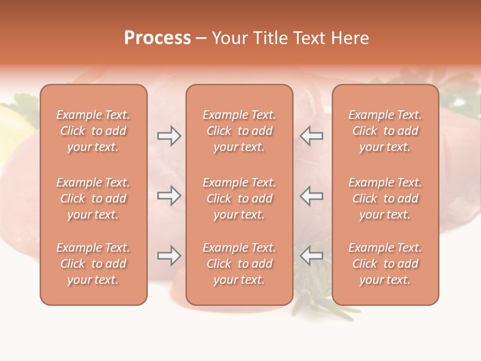 Chicken Macro Rosemary PowerPoint Template