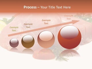 Chicken Macro Rosemary PowerPoint Template