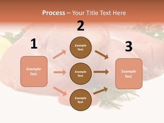 Chicken Macro Rosemary PowerPoint Template