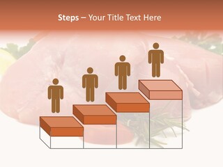 Chicken Macro Rosemary PowerPoint Template