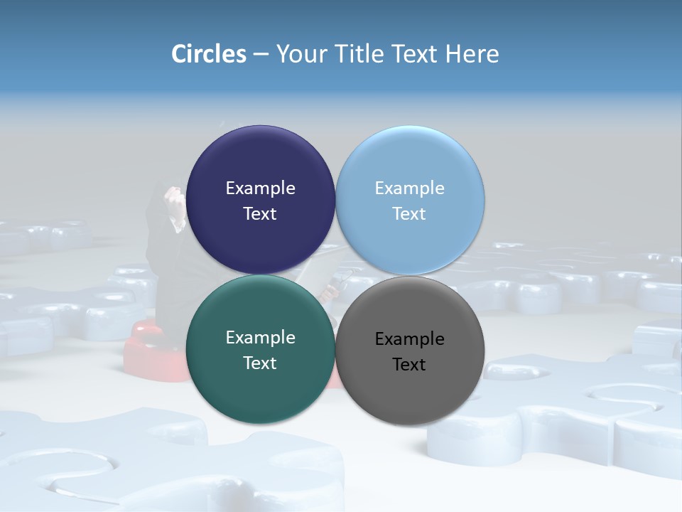 Jigsaw Plan Success PowerPoint Template