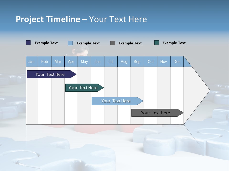 Jigsaw Plan Success PowerPoint Template