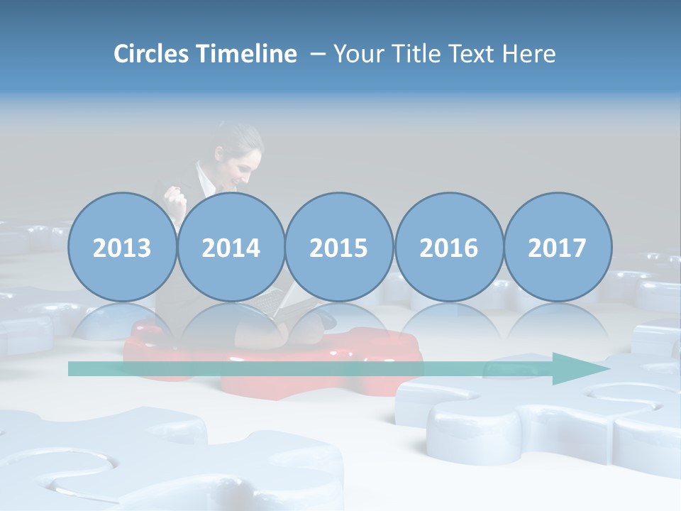 Jigsaw Plan Success PowerPoint Template
