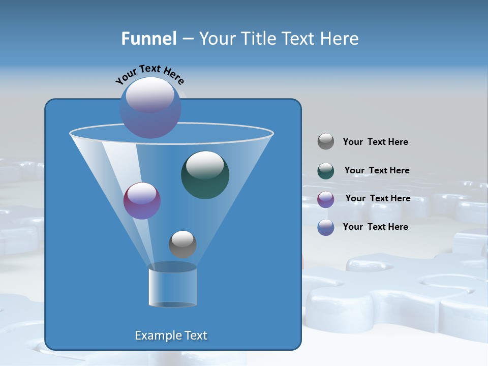 Jigsaw Plan Success PowerPoint Template