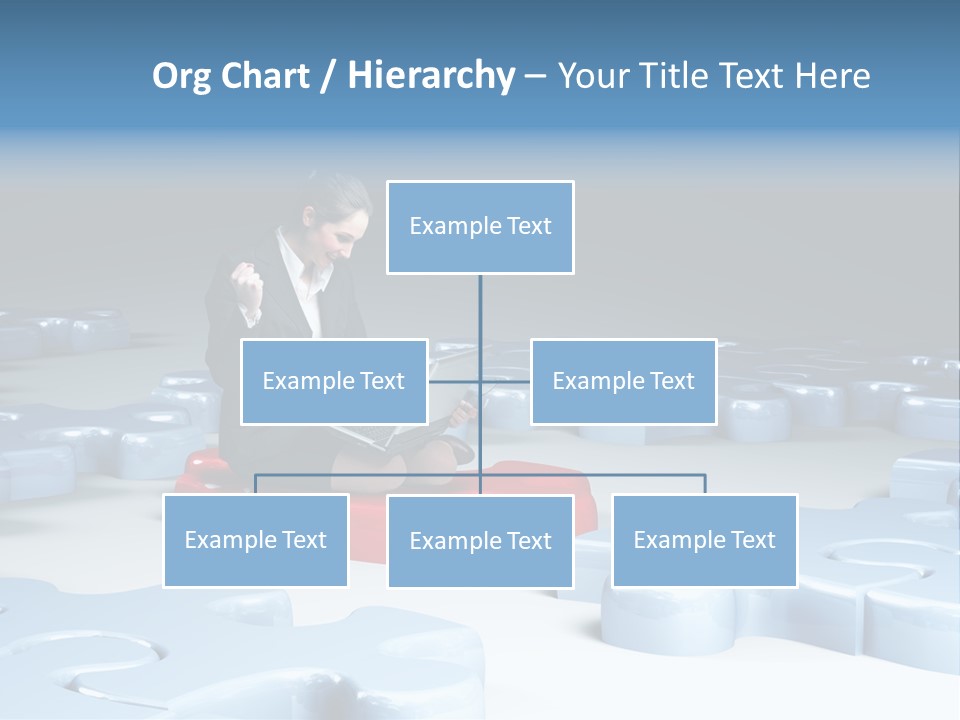 Jigsaw Plan Success PowerPoint Template
