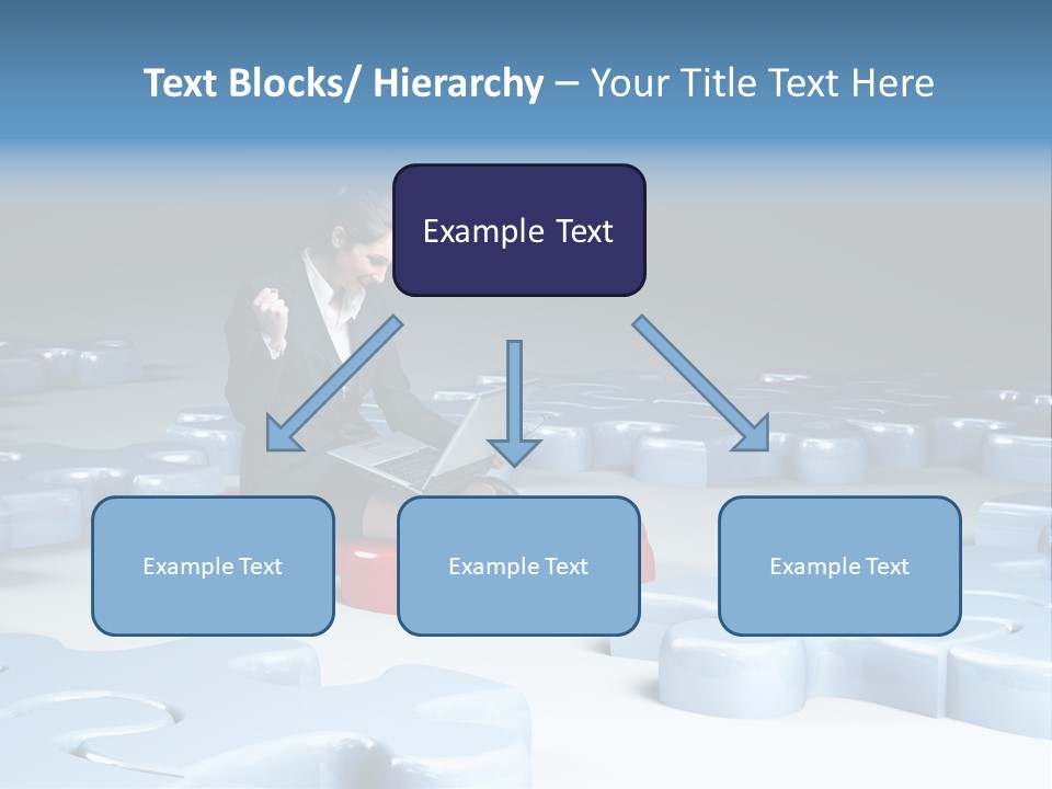 Jigsaw Plan Success PowerPoint Template