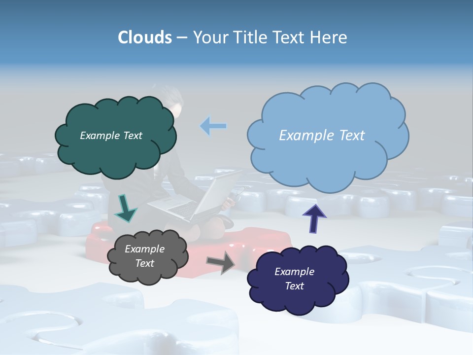 Jigsaw Plan Success PowerPoint Template