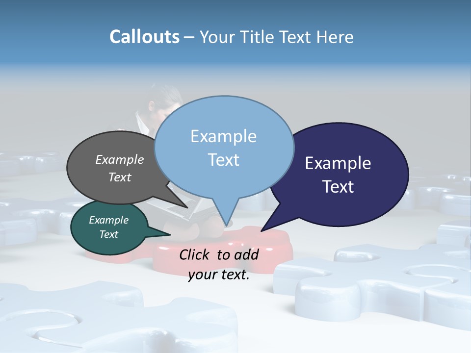 Jigsaw Plan Success PowerPoint Template