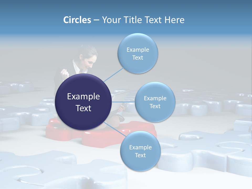 Jigsaw Plan Success PowerPoint Template