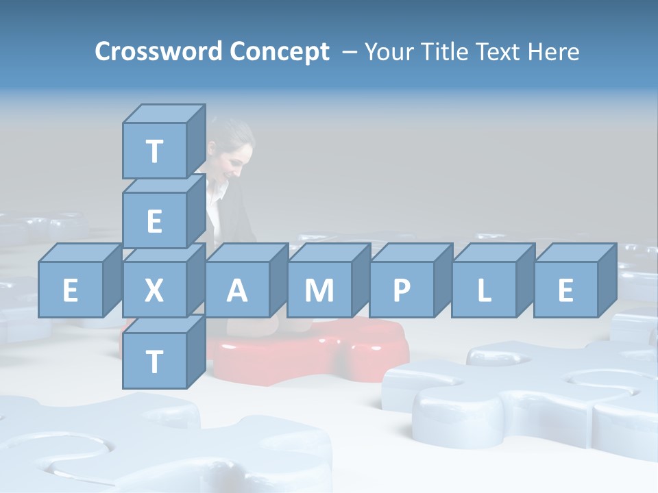 Jigsaw Plan Success PowerPoint Template