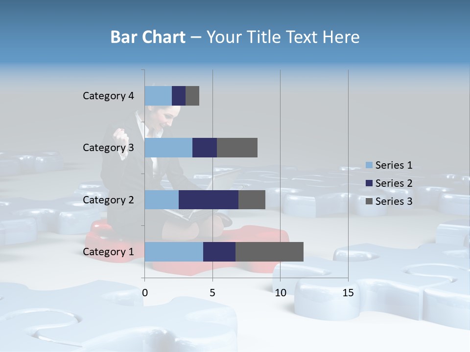 Jigsaw Plan Success PowerPoint Template