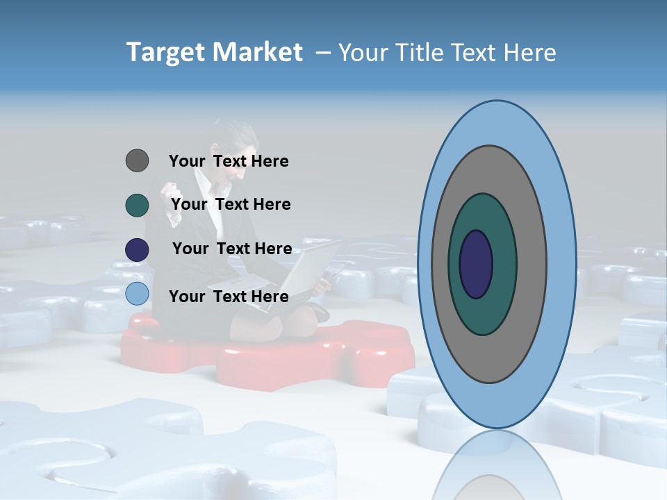 Jigsaw Plan Success PowerPoint Template