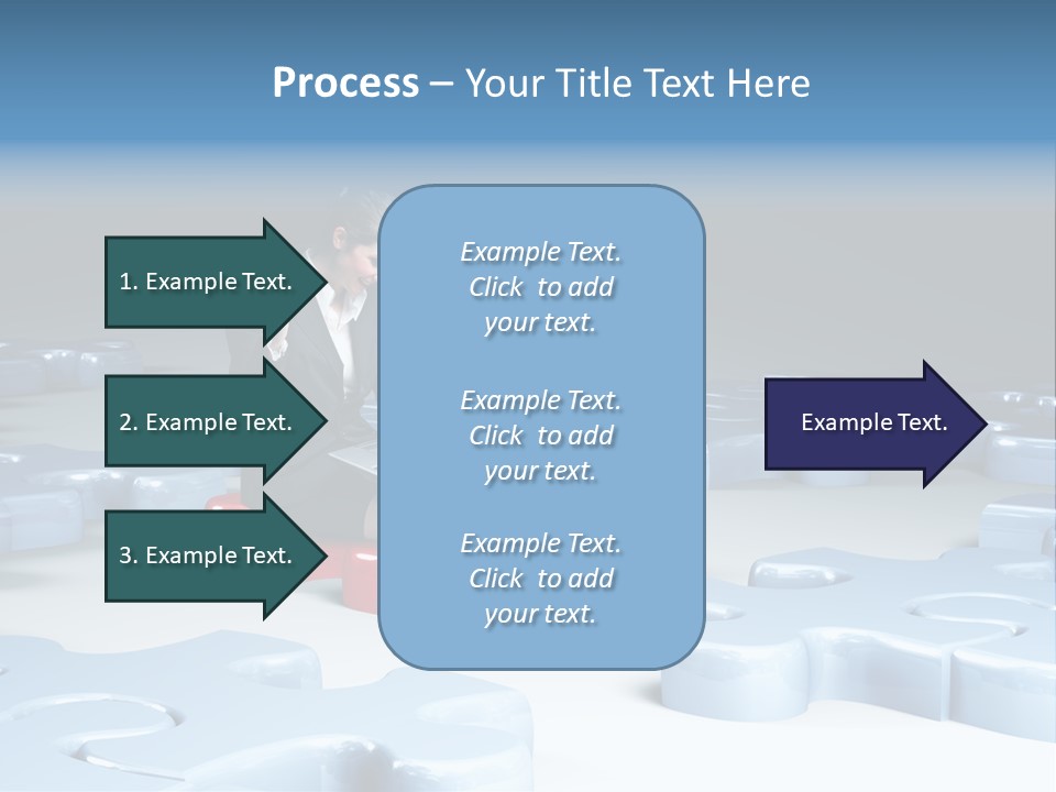 Jigsaw Plan Success PowerPoint Template