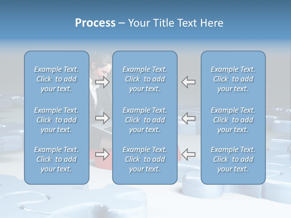 Jigsaw Plan Success PowerPoint Template