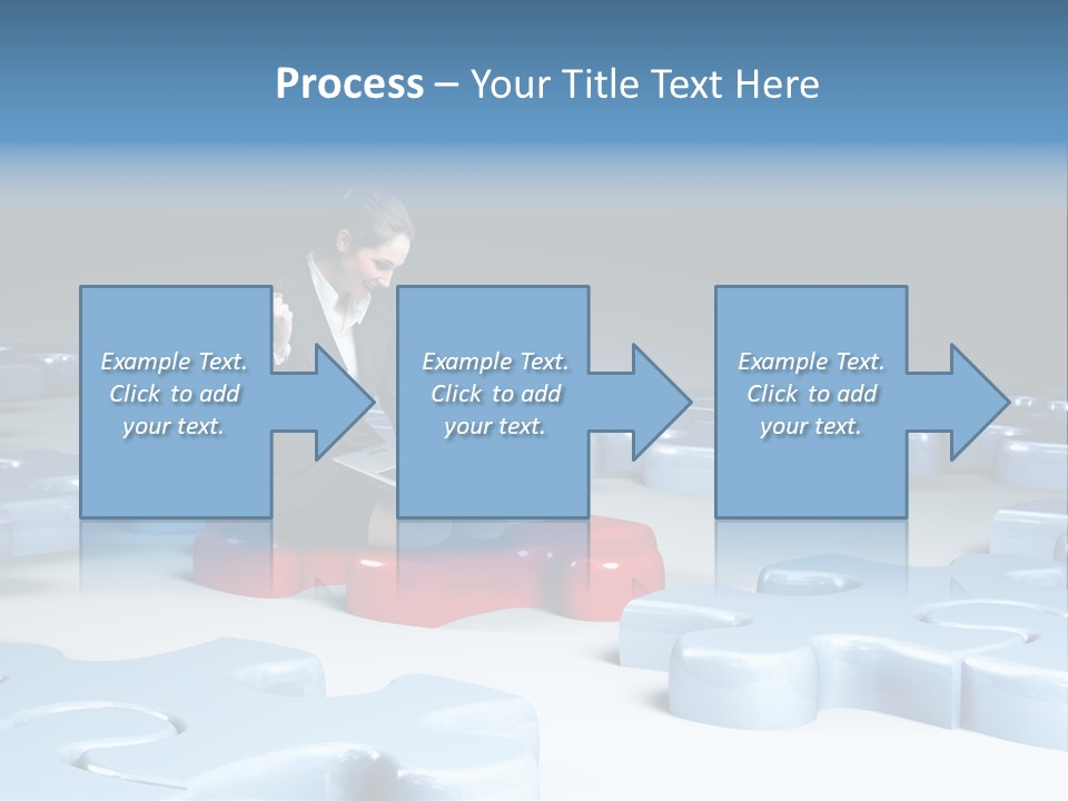 Jigsaw Plan Success PowerPoint Template