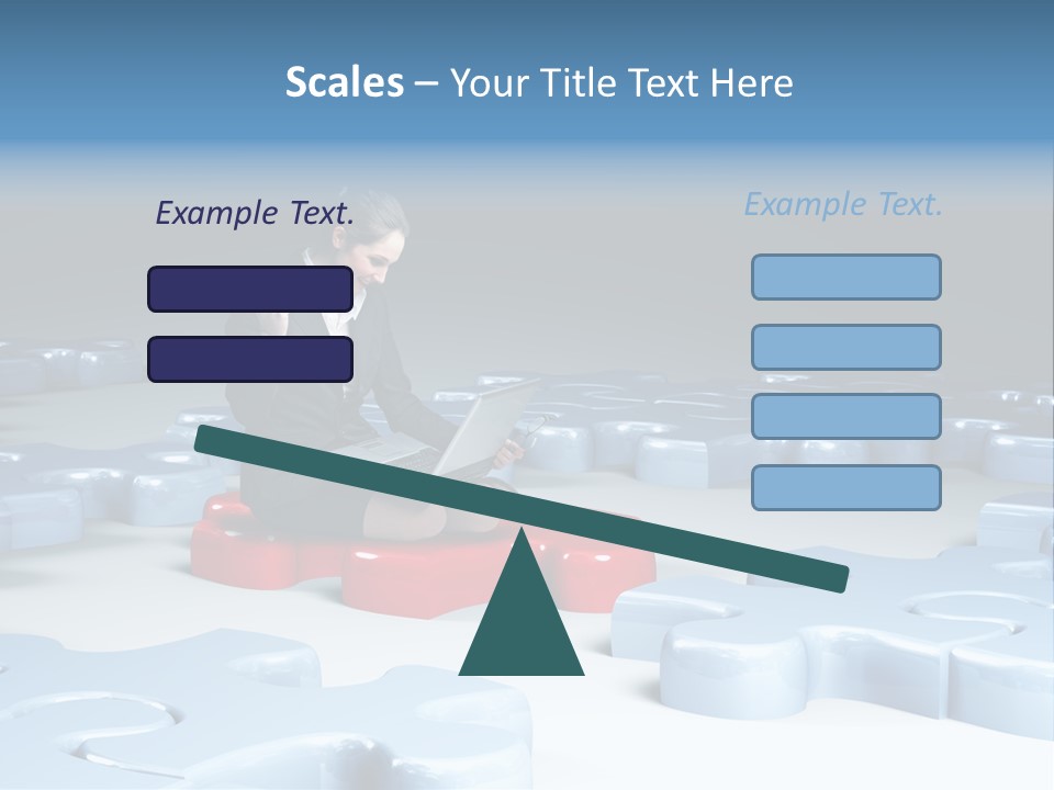 Jigsaw Plan Success PowerPoint Template
