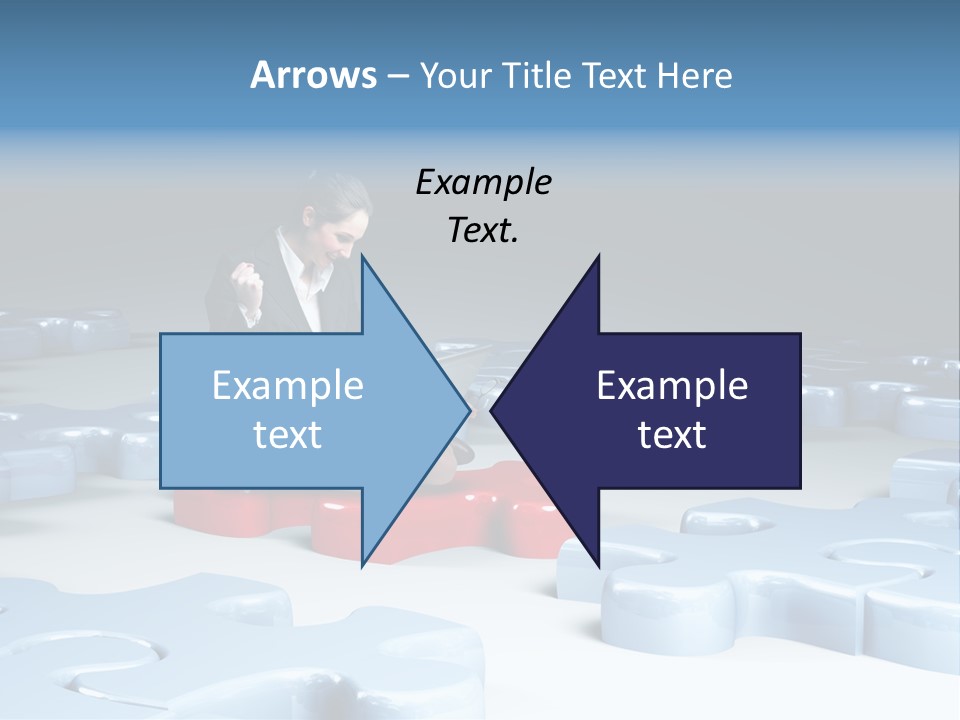 Jigsaw Plan Success PowerPoint Template