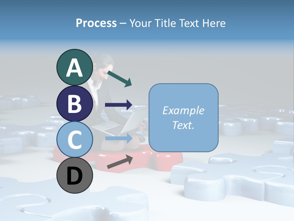 Jigsaw Plan Success PowerPoint Template